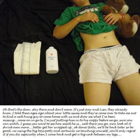 diaper nappy cuckold femdom captions fetish porn pic