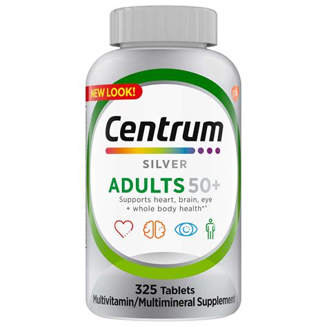 centrum silver multivitamin  tablets  adults   multimineral   ebay