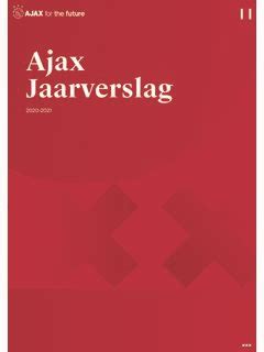 ajax jaarverslag   ajax jaarverslag   pdfpro