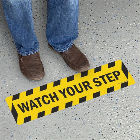 step slipsafe floor sign sku sf  mysafetysigncom