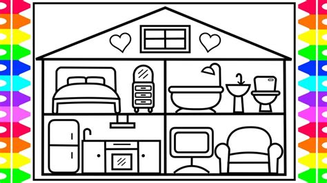 top coloring pages barbie house images pictures  hd hot
