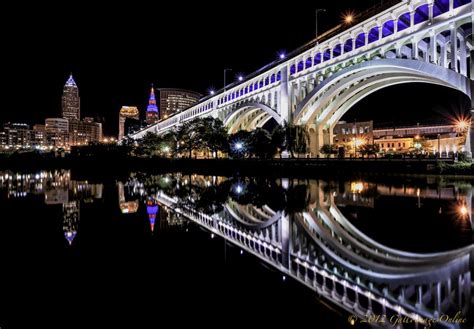 Cleveland At Night By Mark Perry Photo Course Cleveland Around The