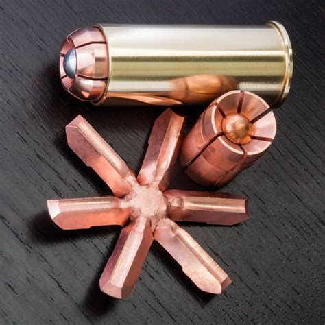 this is the new brass cased hollow point 12 gauge shotgun shell by oath ammo it can expand 2 5