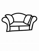 Sofa Coloring Couch Designlooter Coloringcrew Chesterfield Pages 25kb 792px sketch template