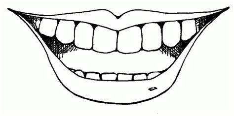 mouth coloring pages  teach kids      coloring pages