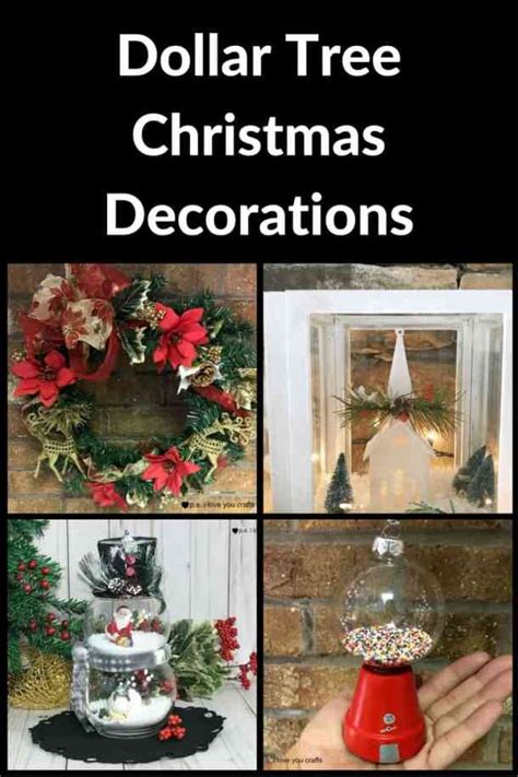 diy dollar tree christmas decorations ps  love  crafts