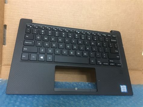 genuine dell xps    biometric palmrest  backlit keyboard
