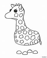 Adopt Roblox Giraffe Ausmalbilder Kitsune Imprimir Dibujar Piggy Colorir Adoptme Adopme Tiere Shadow Xcolorings sketch template