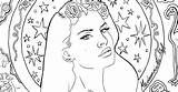 Lana Rey Coloriage Ultraviolence Mademoiselle sketch template