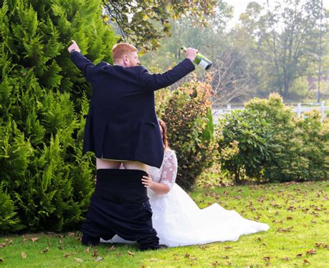 Couple Perform Oral Sex Act During Wedding Photoshoot Daily Star Free