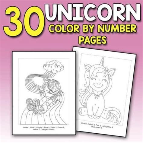 cute unicorn printables  kids coloring pages templates