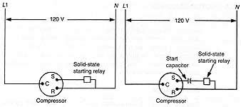overload refrigerator start relay wiring diagram