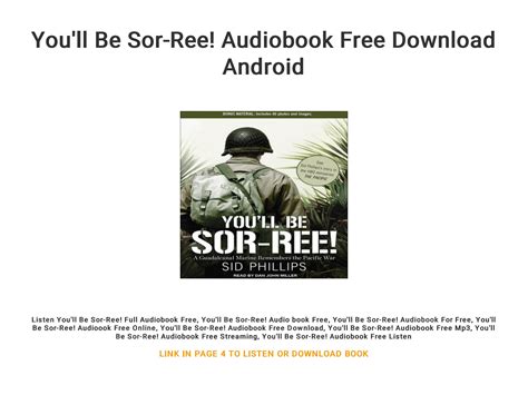youll  sor ree audiobook   android  mariatricia issuu