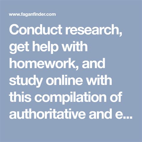 conduct research    homework  study