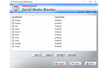 XenArmor Social Media Blocker screenshot #2