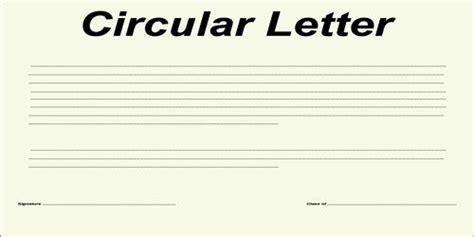 features  circular letter qs study
