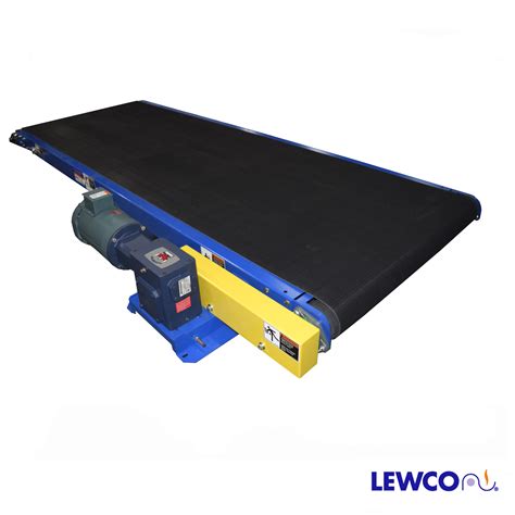profile box bed belt conveyor lewco conveyors