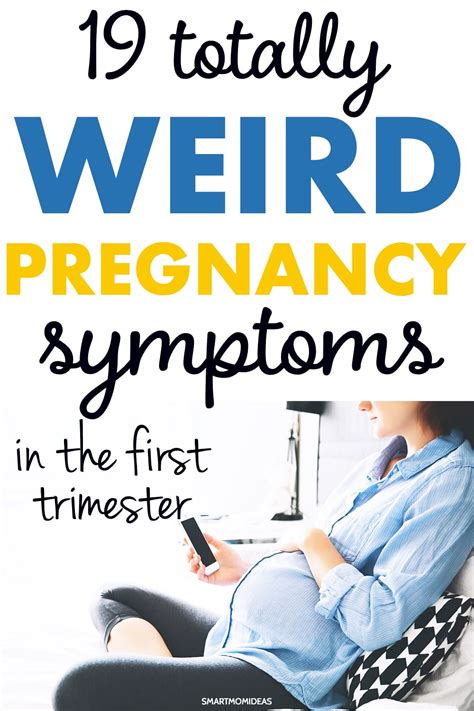 19 weird pregnancy symptoms in the first trimester smart mom ideas