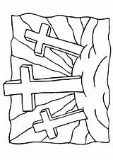 Kreuz Ausmalbild Crucifixion Momjunction Letzte Seite Q2 sketch template