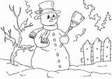 Inverno Frio Boneco Colorir Tudodesenhos Imprimir Snowmen sketch template