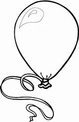 Luftballons Ausmalen sketch template