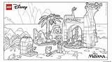 Moana Lego Coloring Pages Island Disney Printable Moans Beautuful Print Online Info sketch template