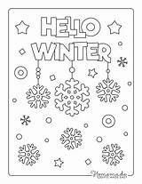 Snowflake sketch template