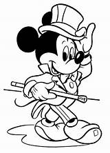 Mickey Mouse Coloring Pages Printable Color Print Colouring Kids Coloriage Sheets Mikey sketch template
