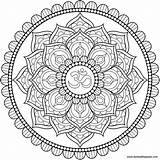 Mandala Lotus Om Mandalas Color Donteatthepaste Coloring Pages sketch template