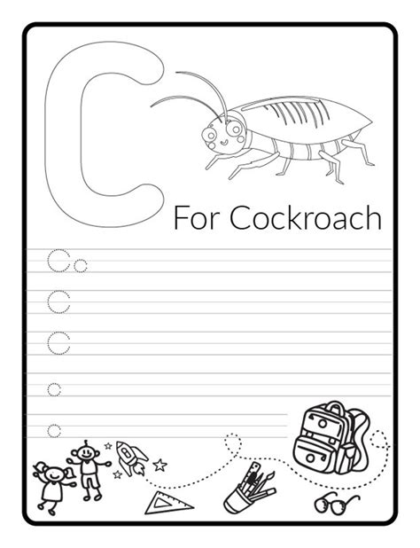 alphabet letter tracing  coloring pages printable abc tracing