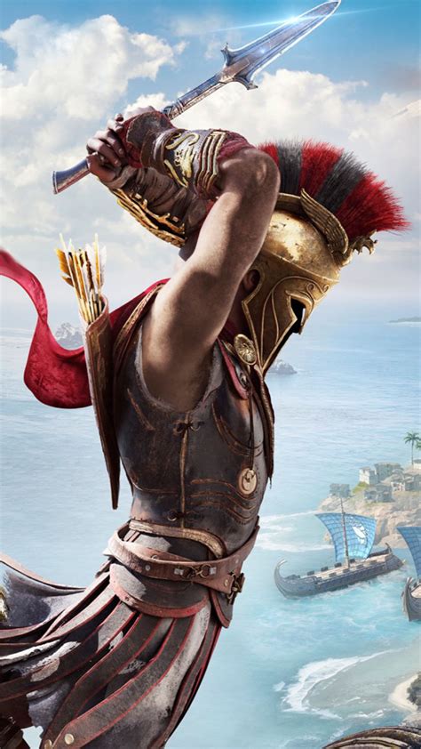 assassins creed odyssey  mobile wallpaper