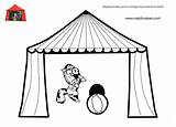 Cirque Chapiteau Maternelle Carte Liberate Primanyc Bienvenue Dessins Toit sketch template