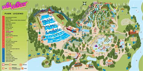 park map wild water adventure park