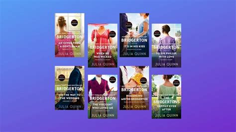 Exclusive First Look New Covers Of The Bridgerton Novels Released Gma