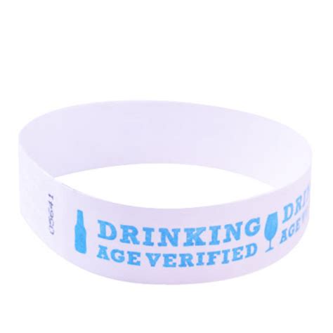 wristbands blue by freshtix ticket printing
