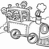 Steam Engine Surfnetkids Coloring sketch template