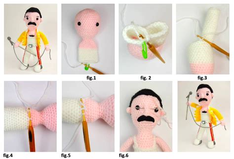 make an adorable crocheted freddie mercury download a
