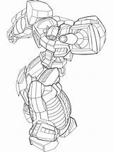 Rescue Bots Optimus Transformers Kleurplaat Malvorlage Bot sketch template