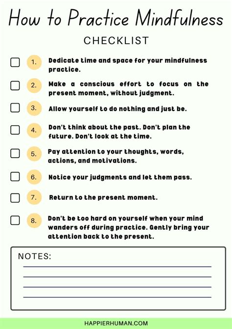 printable mindfulness worksheets  adults   lifehealththings