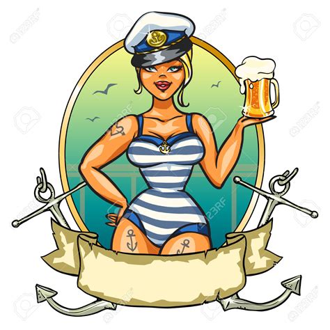 pin up sailor girl clipart clipground