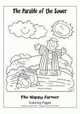 Coloring Parable Fool Rich Template sketch template