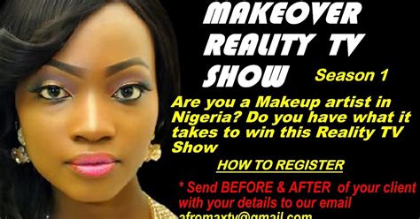 makeover reality tv show season  afromax tv channel