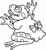 Frog Rane Colorear Kolorowanki Rana Kolorowanka żabka Stilizzate Simpatiche Druku Vestido Zaba Coxilanddu26 Supercoloring Print Malowanki Mama sketch template