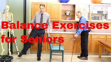 balance exercises  seniors beginner  advanced youtube