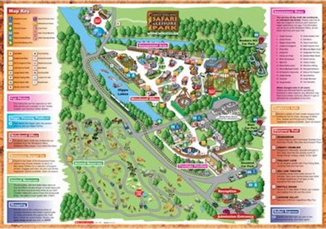 safari park map poster primary ks teaching resource scholastic
