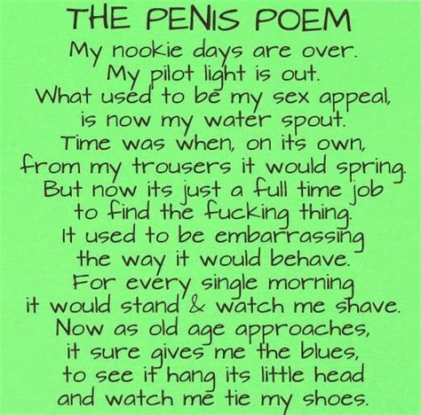 Penis Poetry Homemade Porn