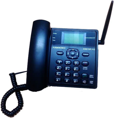 visiontek  gsm fixed wireless telephone cordless landline phone