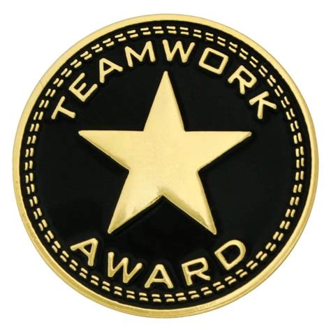 teamwork award pin pinmart