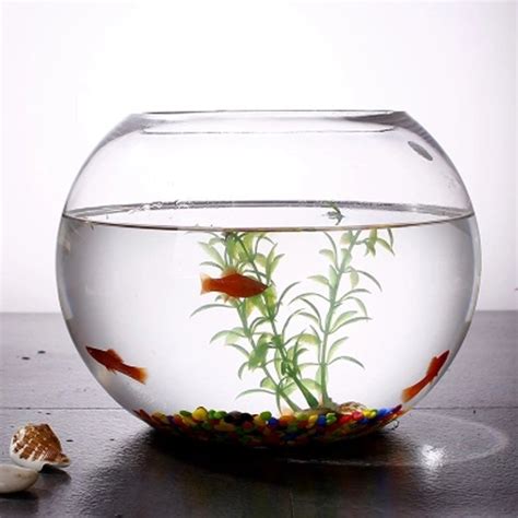jiangu fish tank glass creative  fish tank living room small goldfish bowl office
