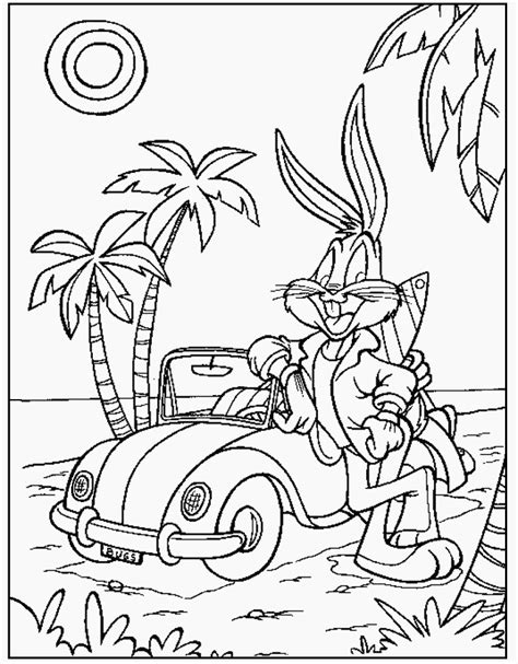 bugs bunny coloring pages coloring pages  print